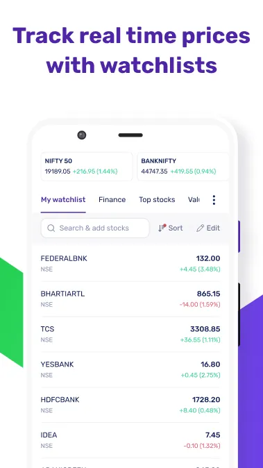 Fisdom: Stocks, IPOs & MFs | Indus Appstore | Screenshot