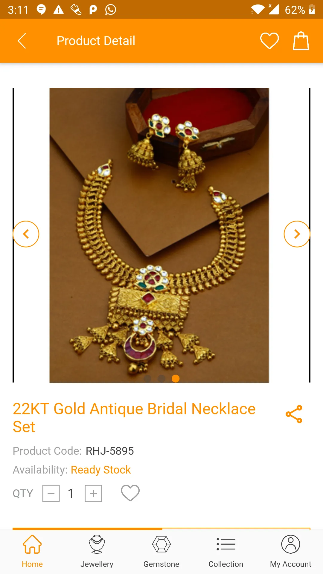 Antique Jewelry Online Catalog | Indus Appstore | Screenshot