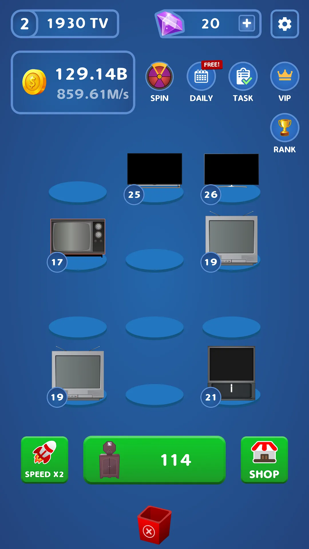 Merge TV: Click & Idle Tycoon | Indus Appstore | Screenshot