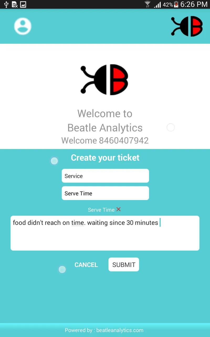 Beatle Analytics - Survey | Indus Appstore | Screenshot