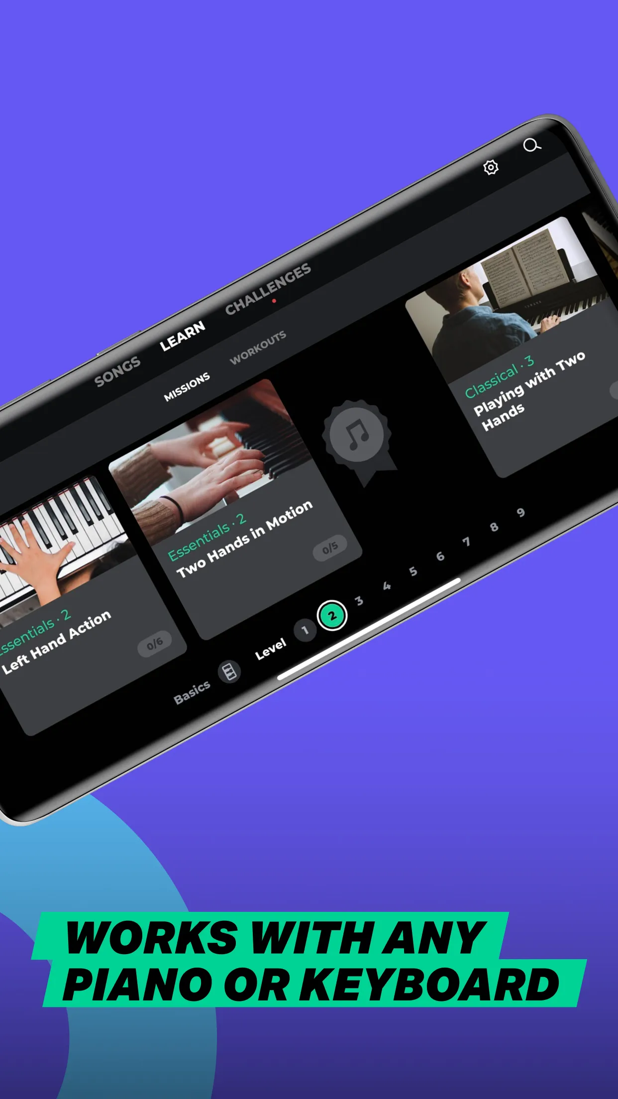 Piano by Yousician | Indus Appstore | Screenshot
