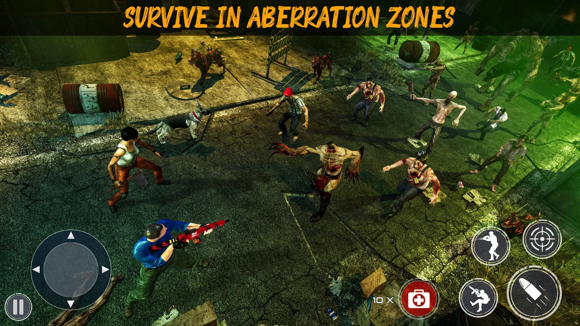 Zombie Combat: Zombie Catchers | Indus Appstore | Screenshot