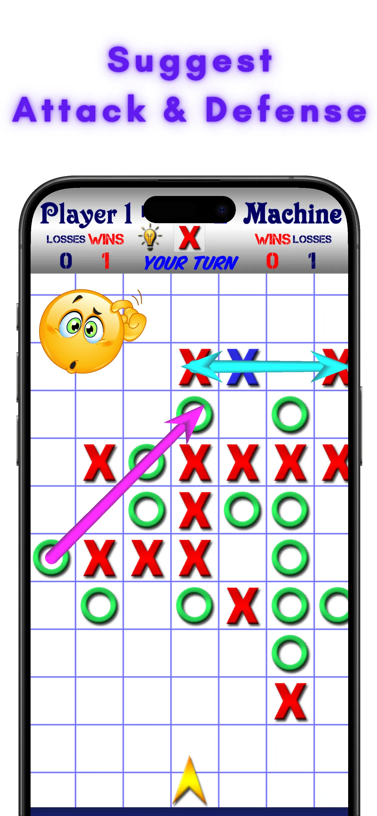 TicTacToe AI - 5 in a Row | Indus Appstore | Screenshot