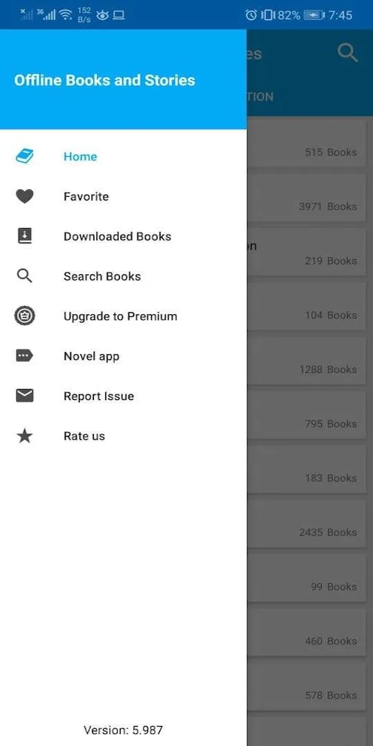 Offline Books Read Unlimited | Indus Appstore | Screenshot