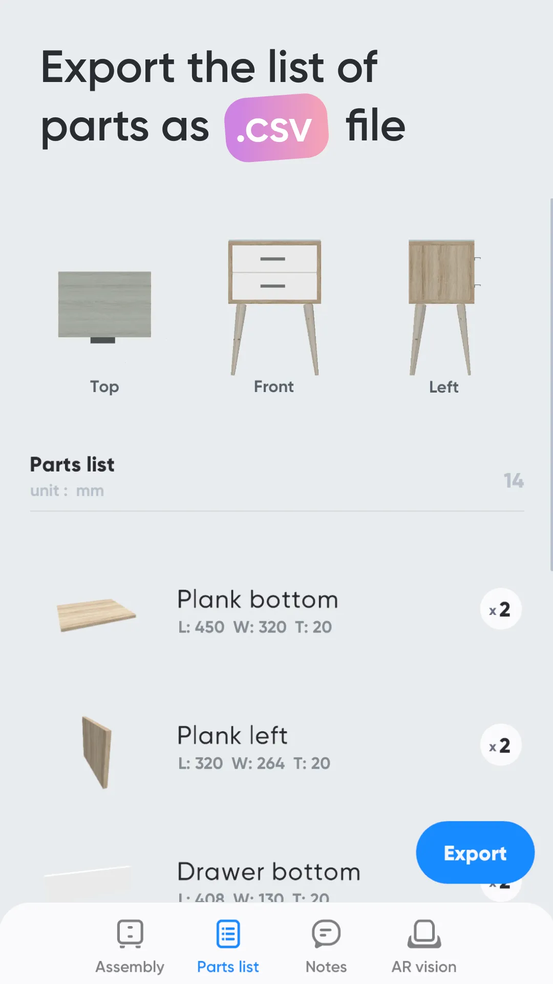 Moblo - 3D furniture modeling | Indus Appstore | Screenshot