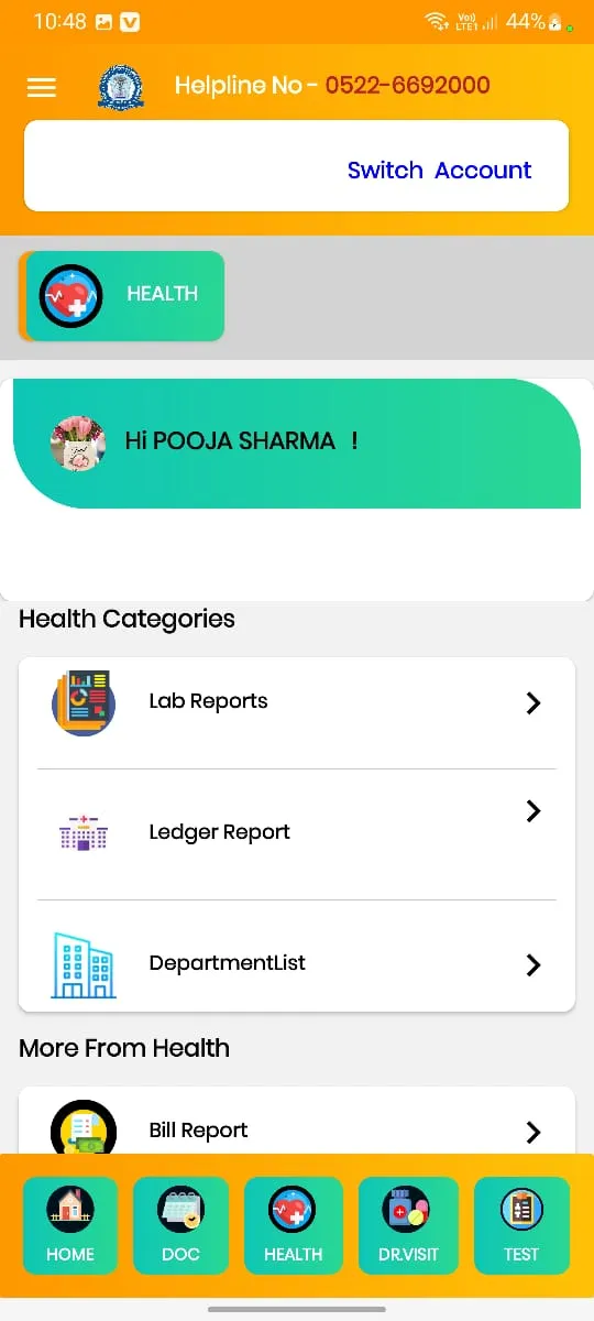 RML Patient App | Indus Appstore | Screenshot