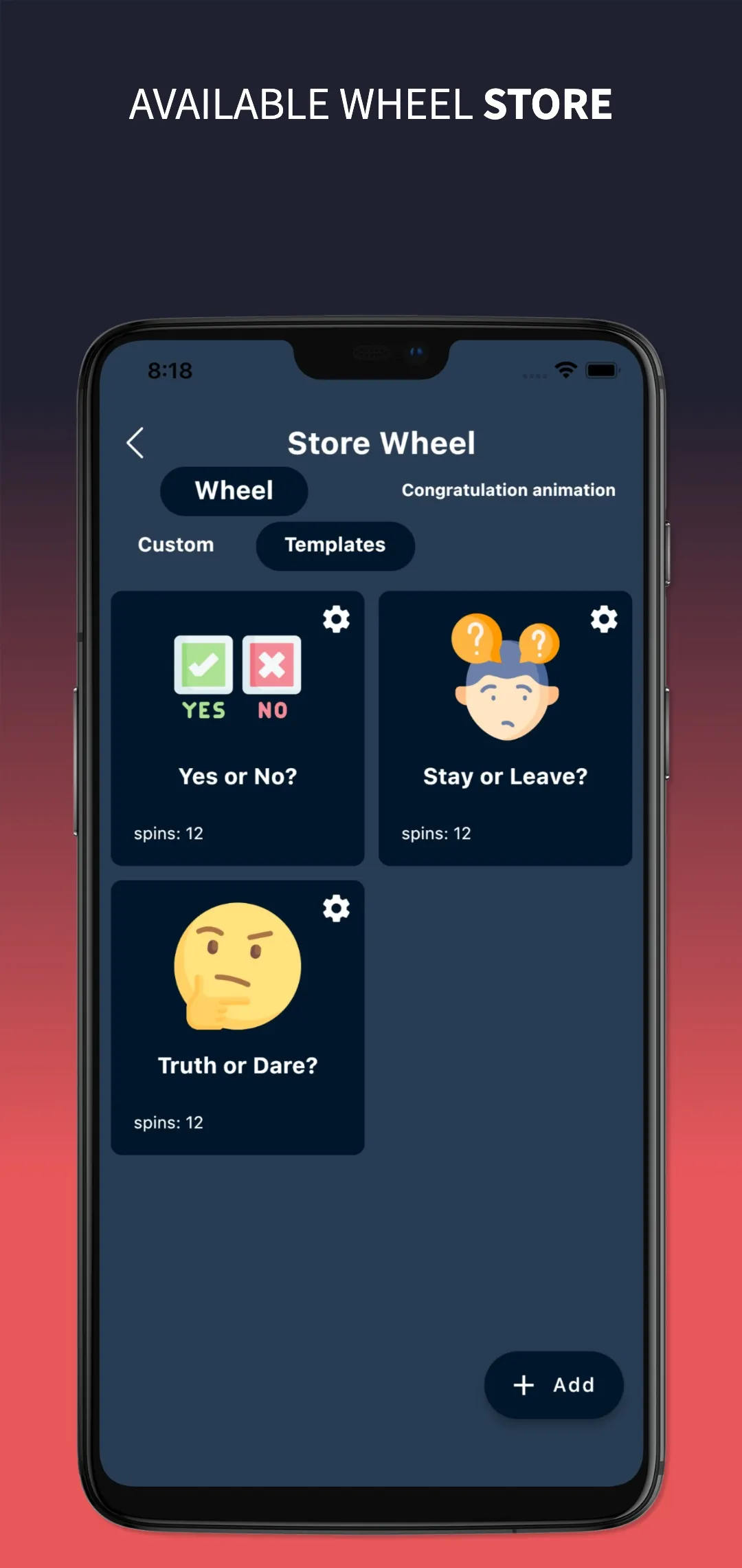 Lucky Wheel - Random Choices | Indus Appstore | Screenshot