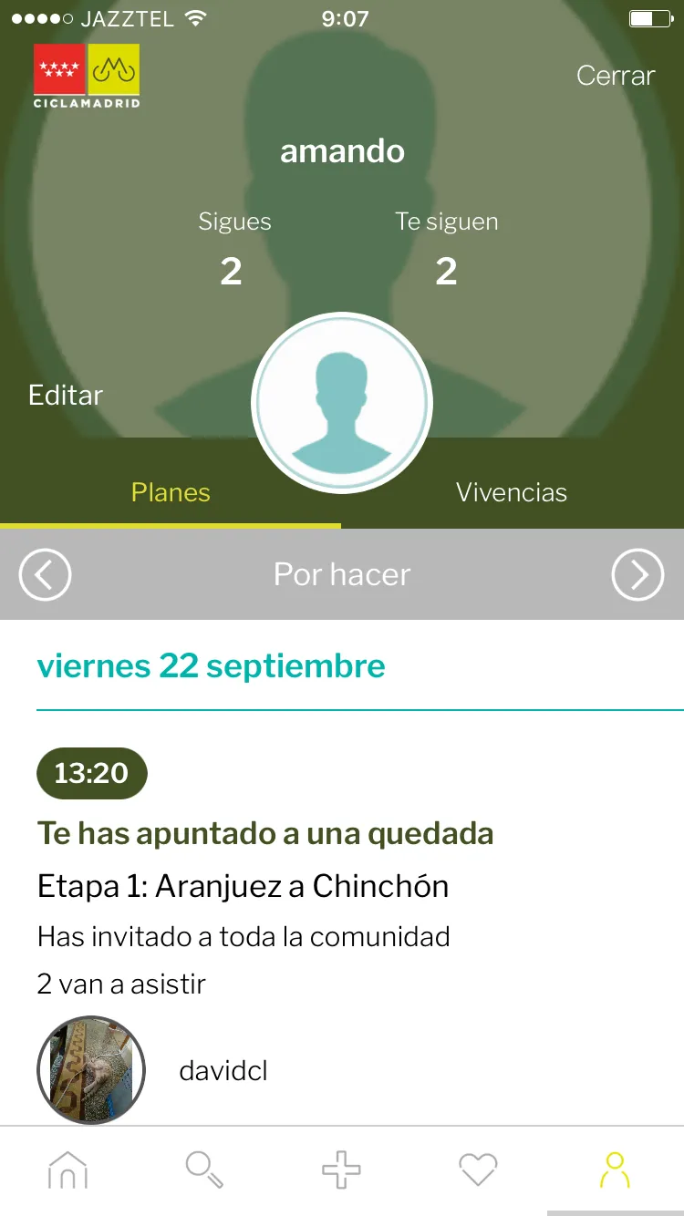 CiclaMadrid Conecta | Indus Appstore | Screenshot