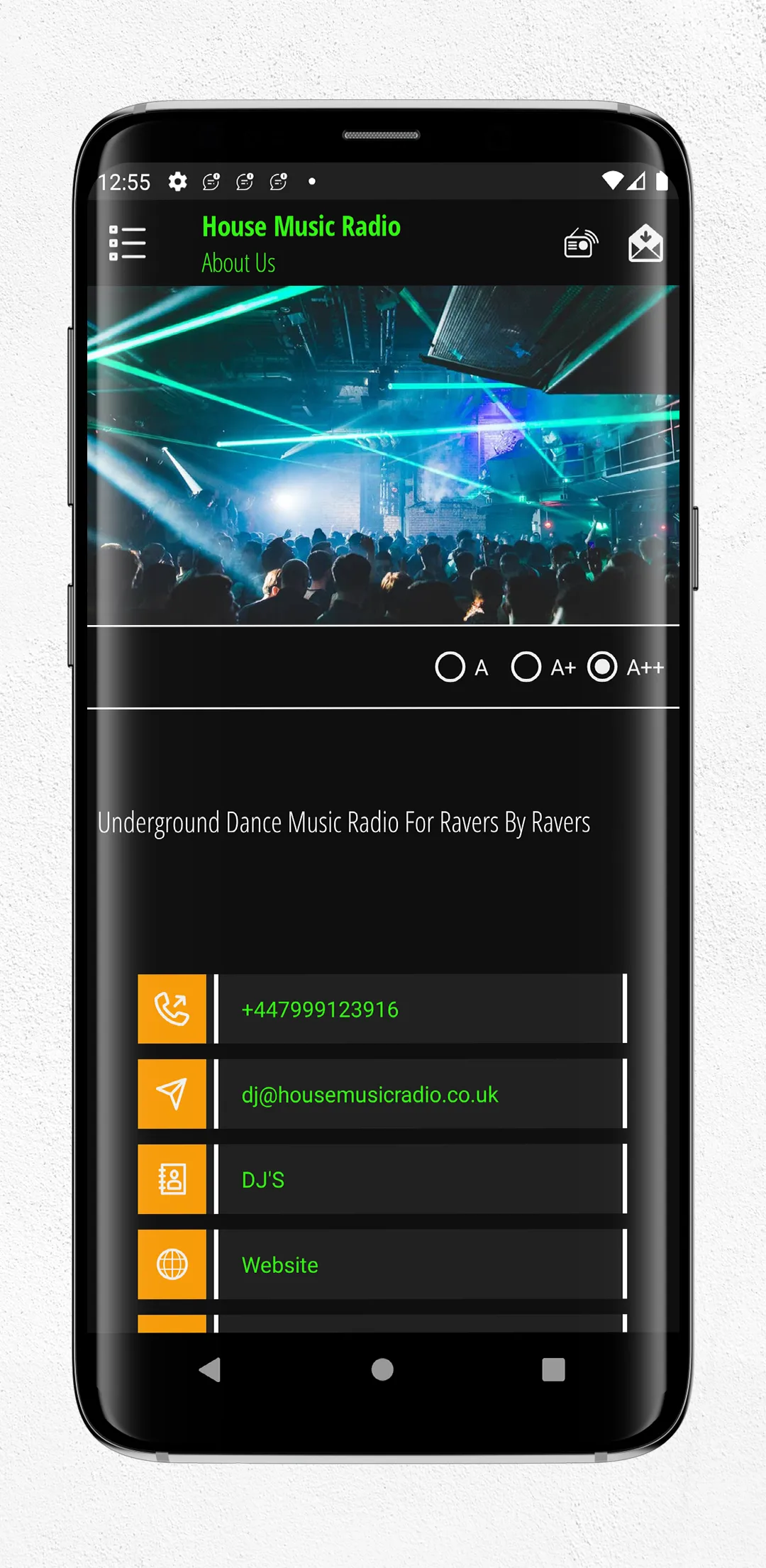 House Music Radio | Indus Appstore | Screenshot