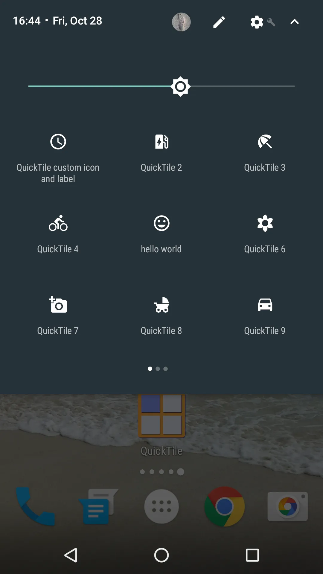 QuickTile Quick Settings 7+ | Indus Appstore | Screenshot