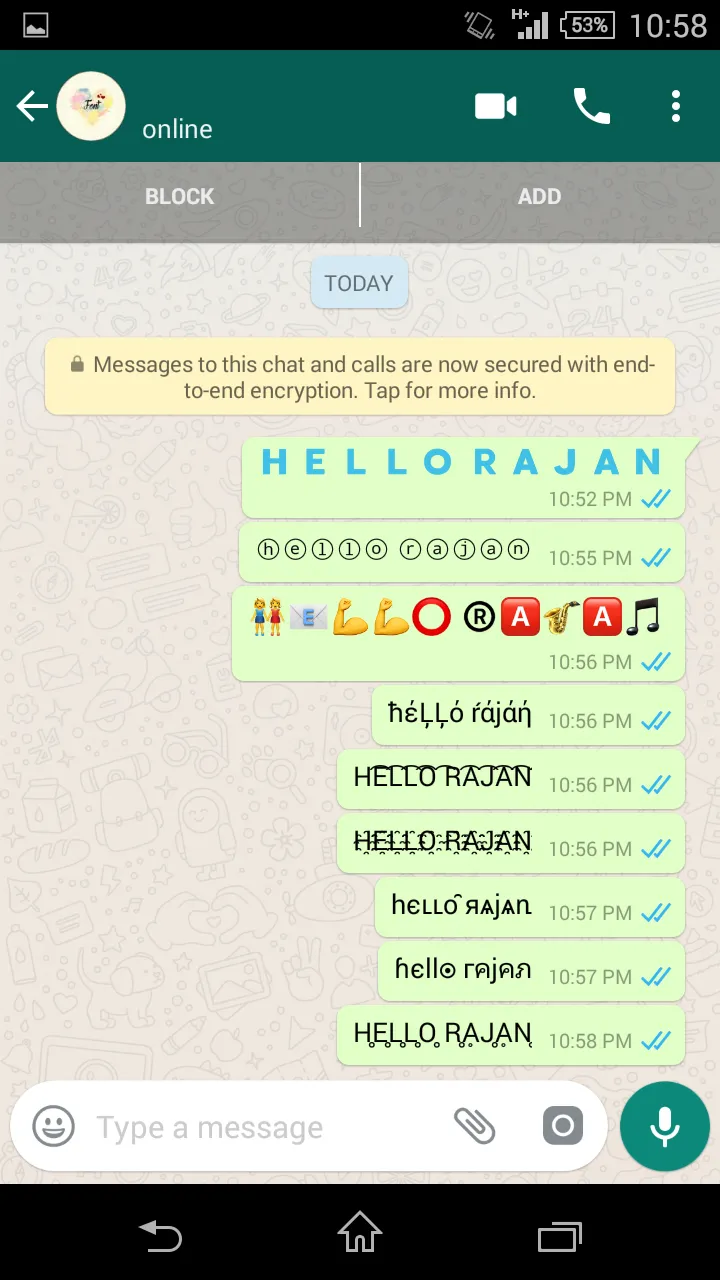 Fonts For WhatsApp - Stylish T | Indus Appstore | Screenshot