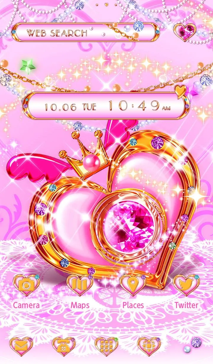 Cute Theme-Magical Heart- | Indus Appstore | Screenshot