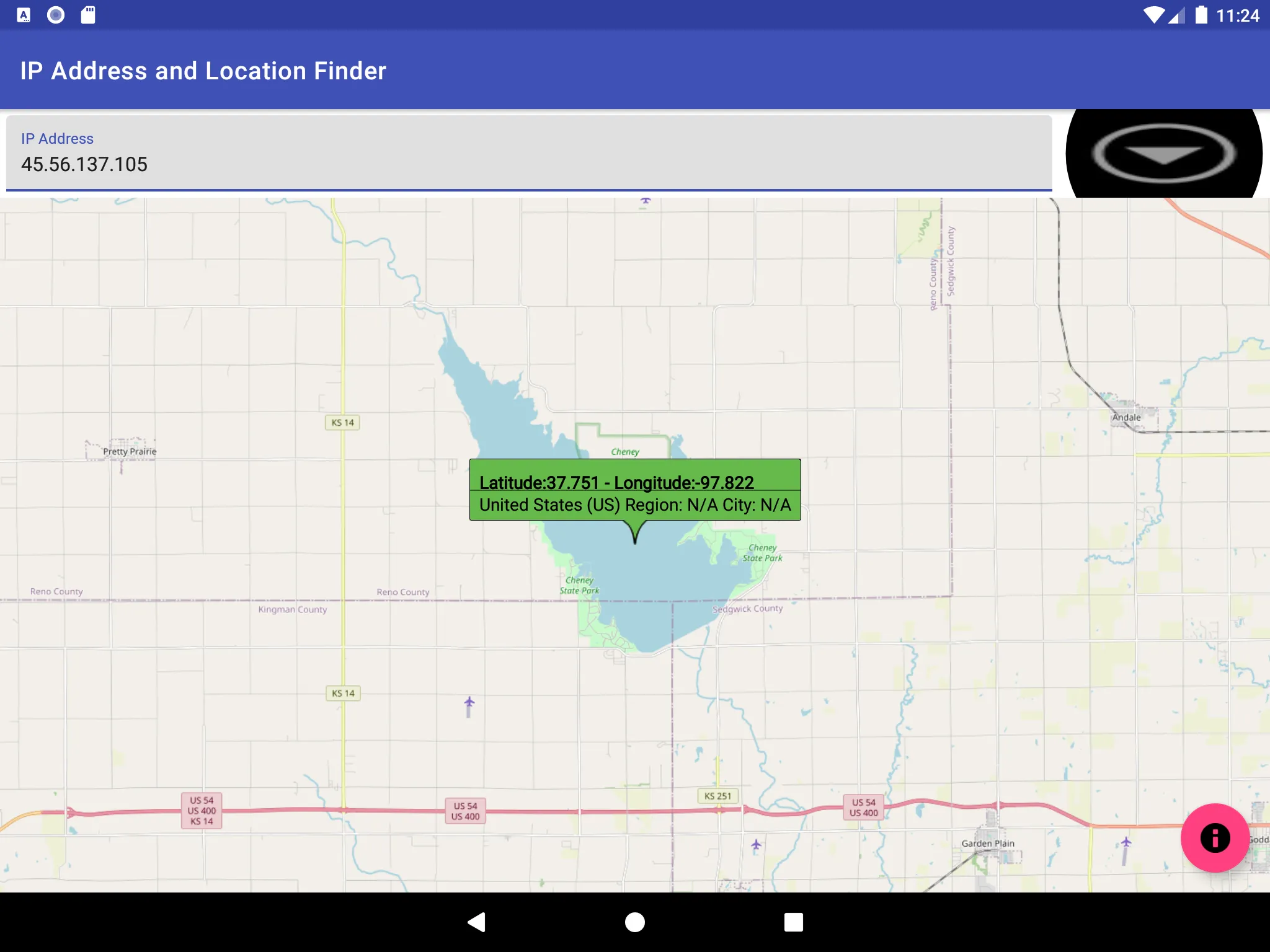 IP Address & Location Finder | Indus Appstore | Screenshot