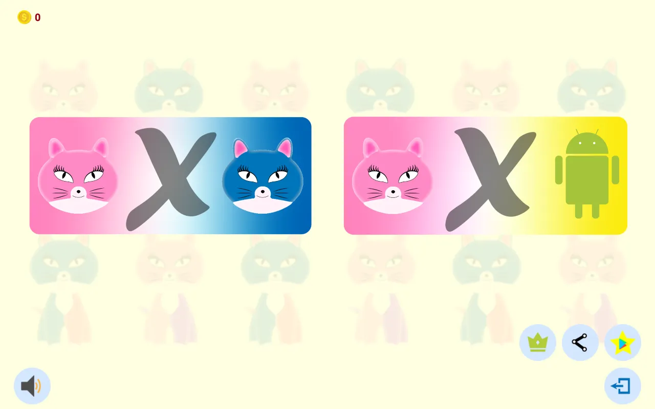 Kitty Tic-Tac-Toe | Indus Appstore | Screenshot