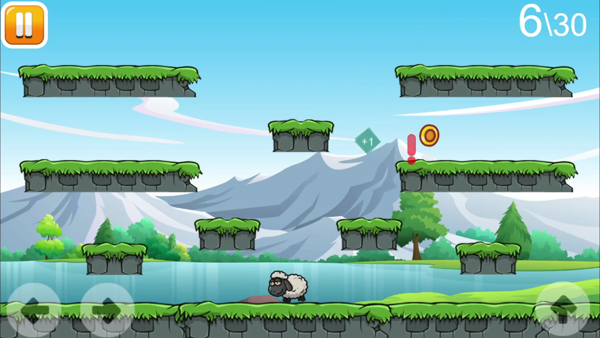 The Sheep Run Adventure Game | Indus Appstore | Screenshot