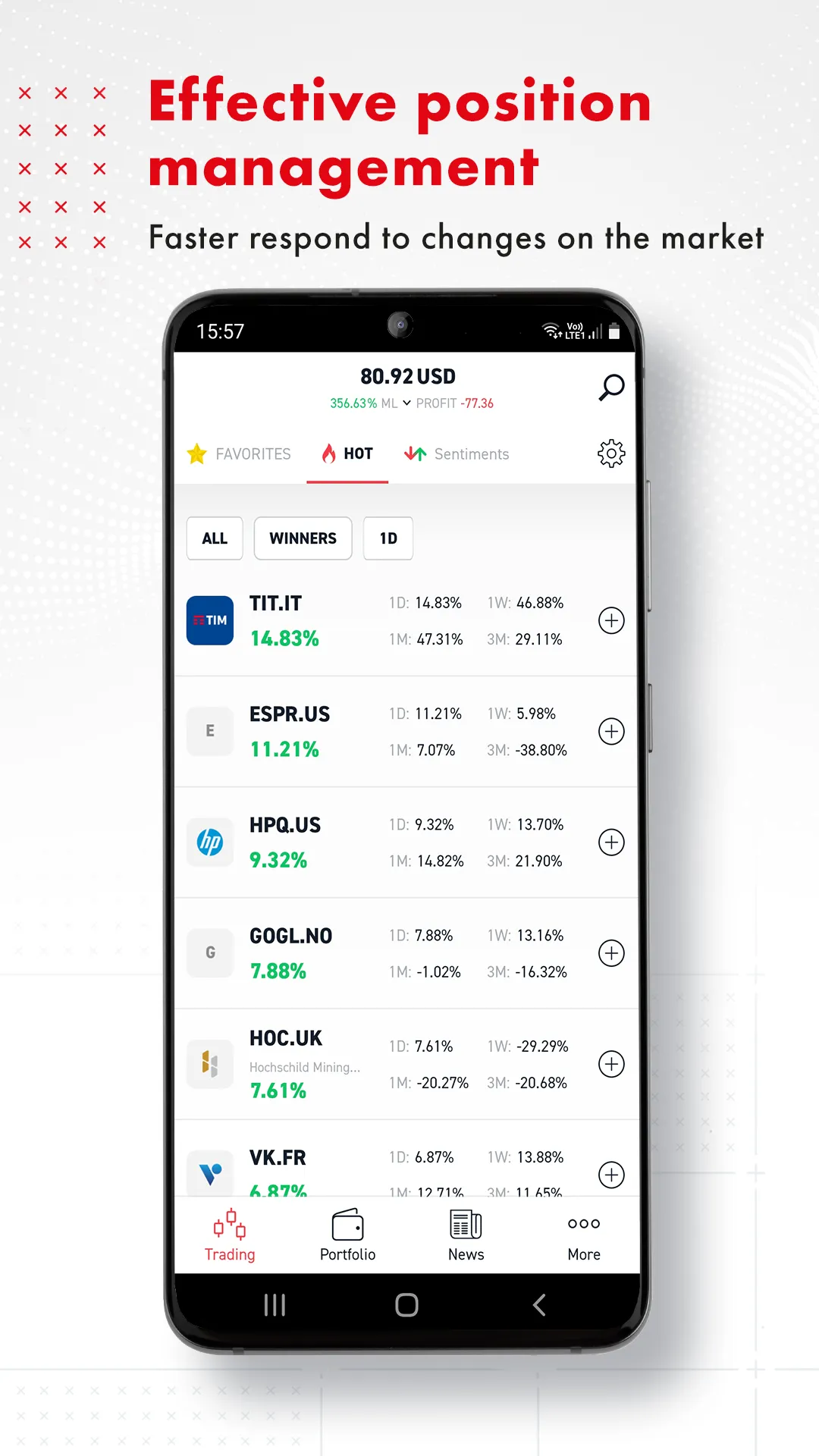 XOH Trader | Indus Appstore | Screenshot