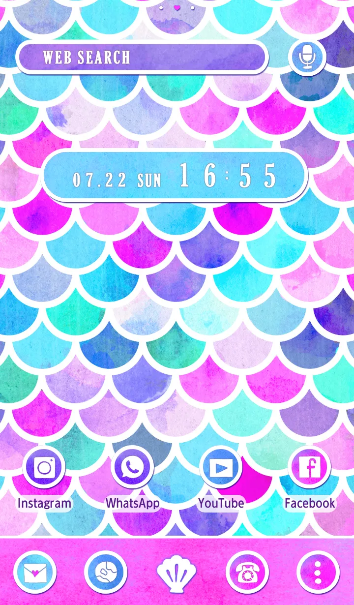 Mermaid Scales Theme | Indus Appstore | Screenshot