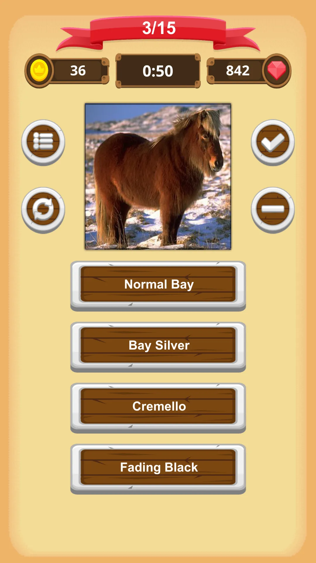 Horse Coat Colors Quiz | Indus Appstore | Screenshot