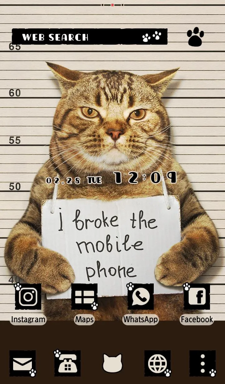 Cat Mug Shot Theme | Indus Appstore | Screenshot