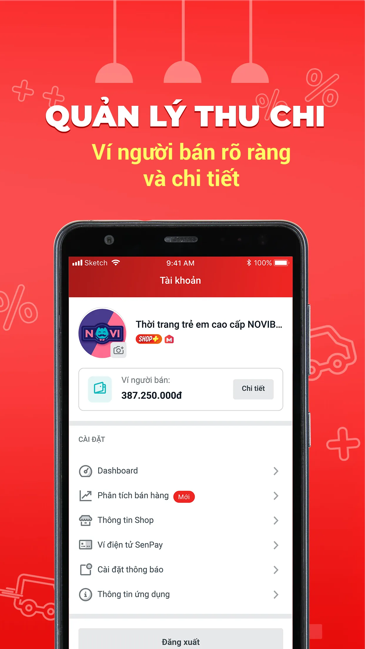 Sendo App Người Bán | Indus Appstore | Screenshot