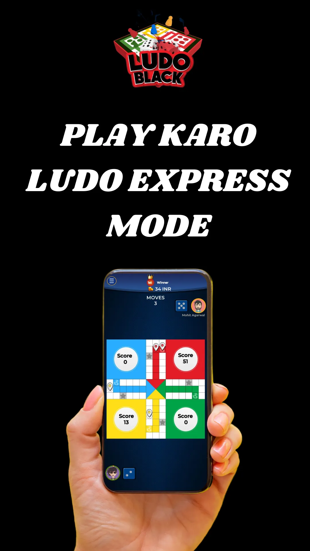 Ludo Black | Indus Appstore | Screenshot