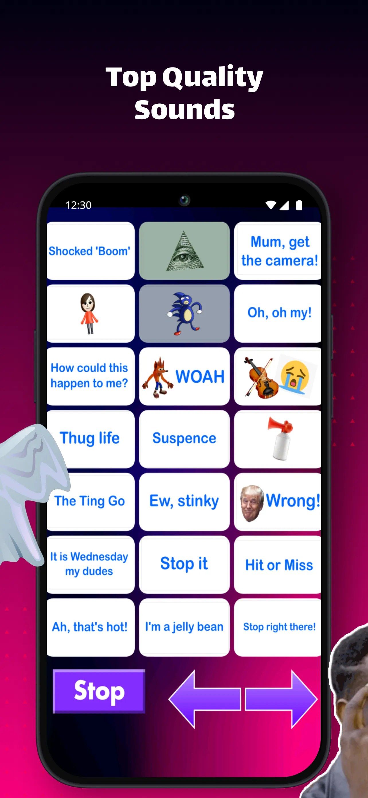 Meme Soundboard | Indus Appstore | Screenshot