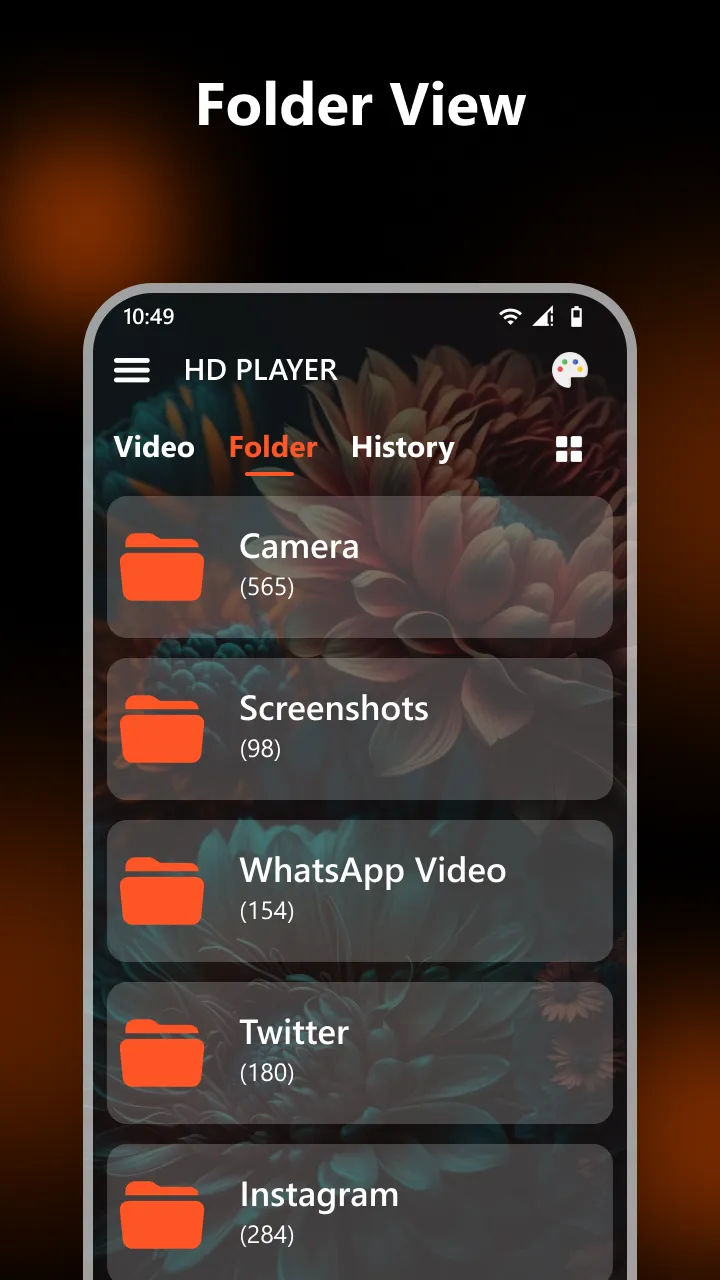 HD Video Player For All Format | Indus Appstore | Screenshot