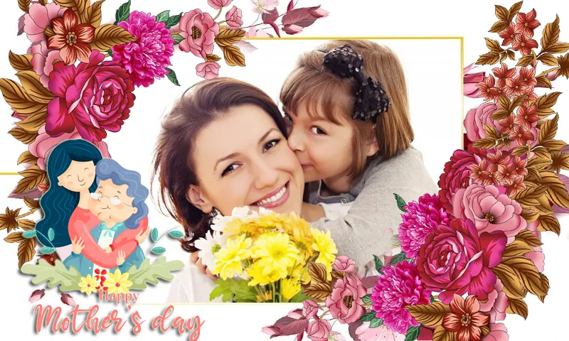 Mother's Day Photo Frame 2024 | Indus Appstore | Screenshot