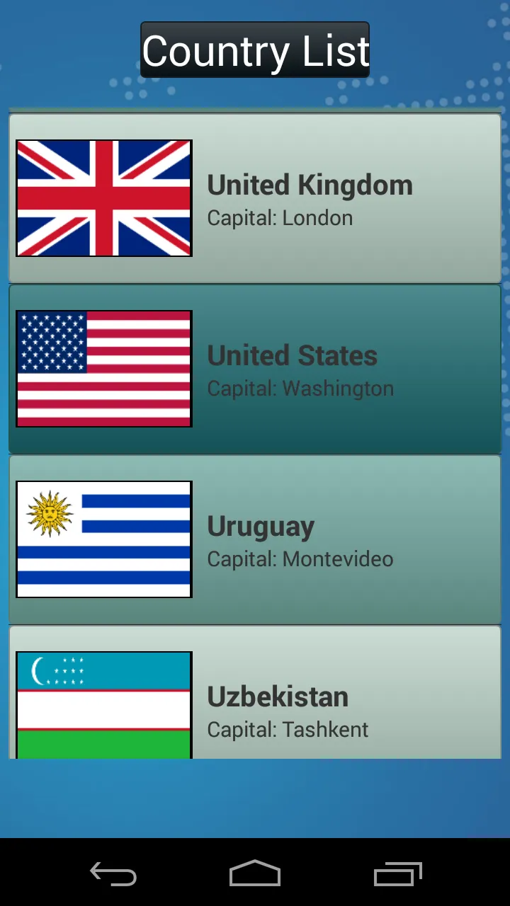 Flags Quiz - Geography Game | Indus Appstore | Screenshot