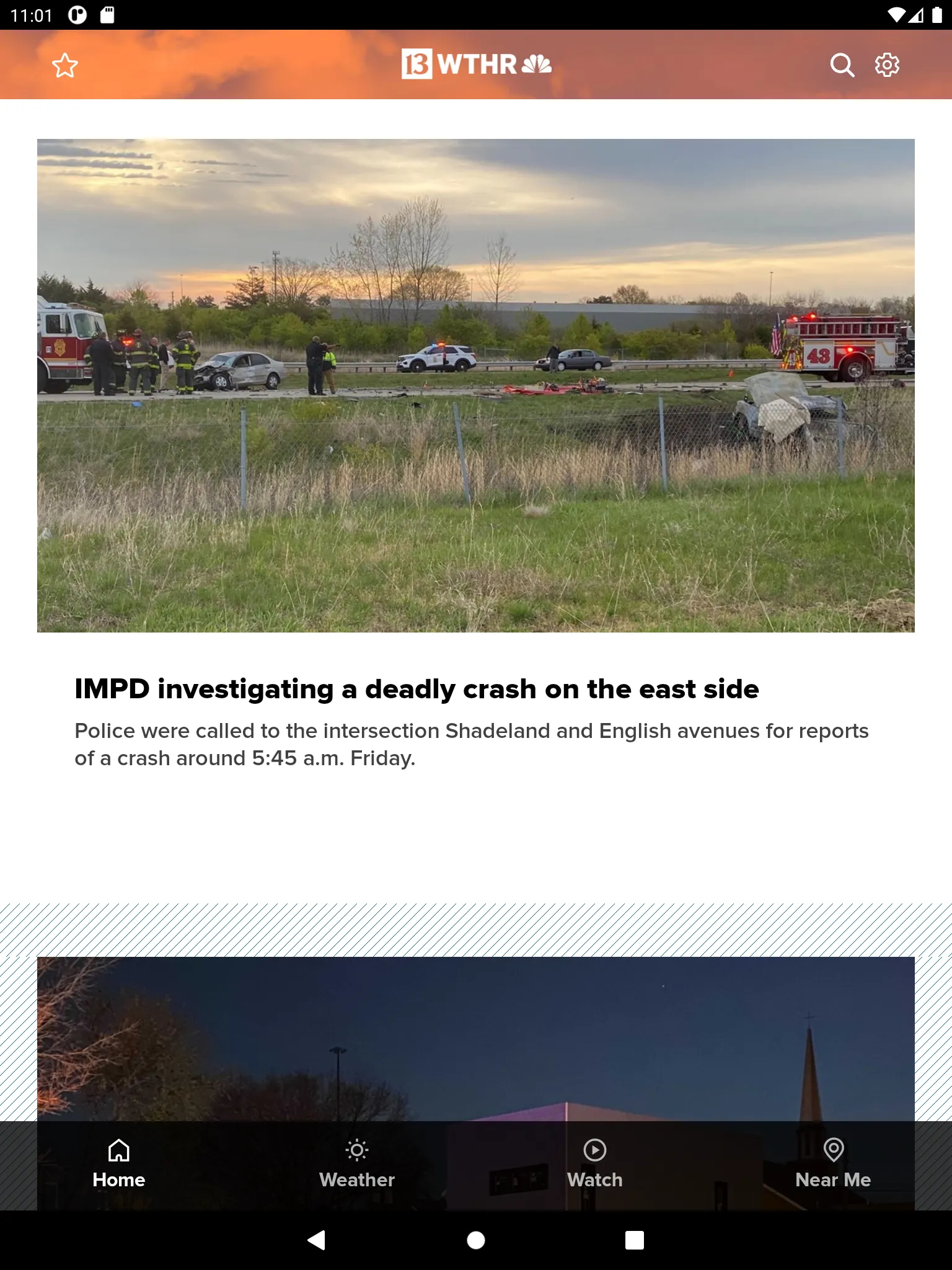 Indianapolis News from 13 WTHR | Indus Appstore | Screenshot