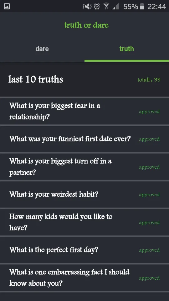 truth or dare | Indus Appstore | Screenshot