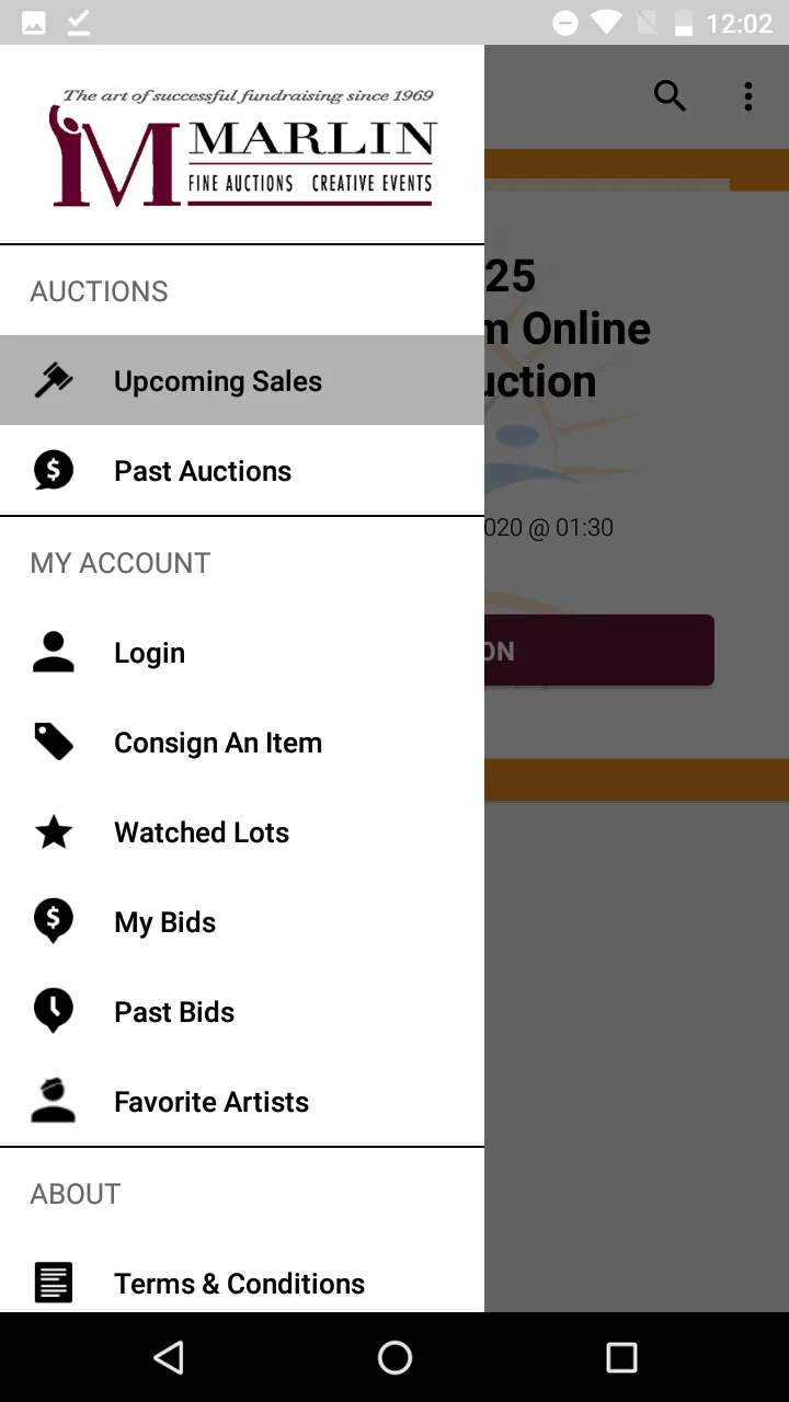 Marlin Auctions | Indus Appstore | Screenshot