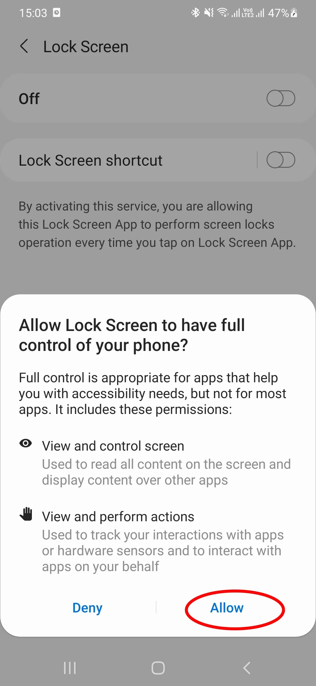 Screen Lock Plus | Indus Appstore | Screenshot