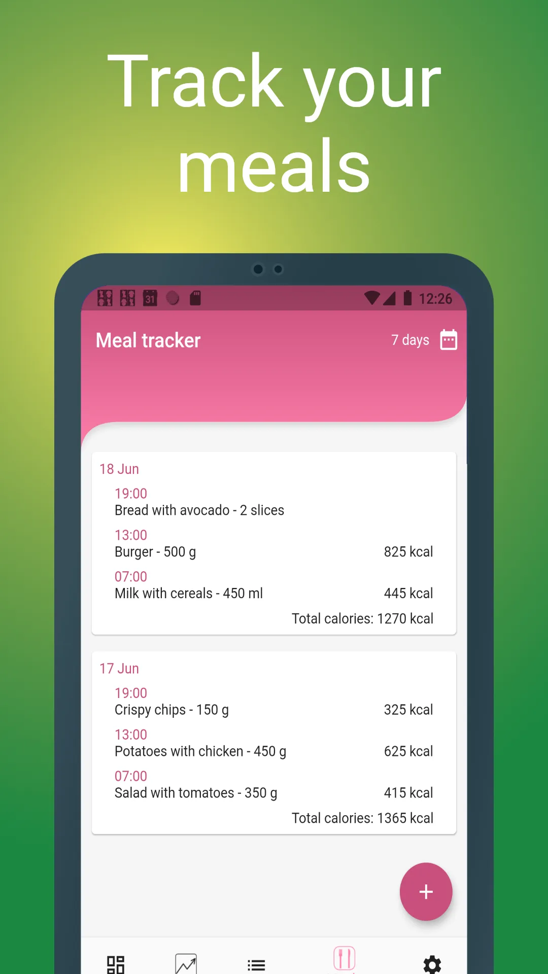 Your BMI, Weight loss tracker | Indus Appstore | Screenshot