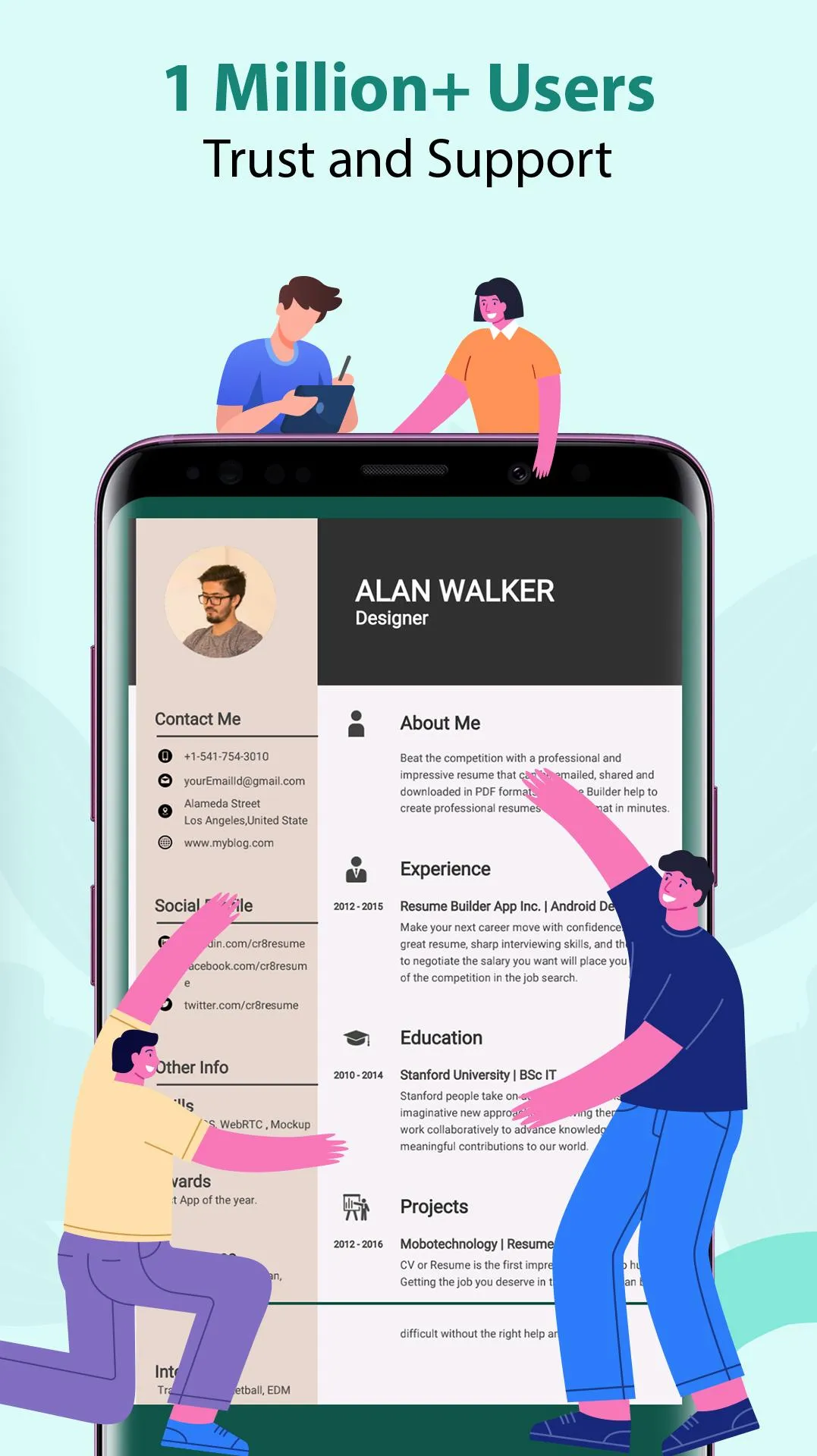 Resume Builder - CV Maker App | Indus Appstore | Screenshot