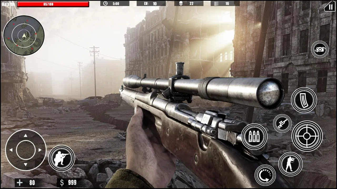 WW2 Sniper Gun War Games | Indus Appstore | Screenshot