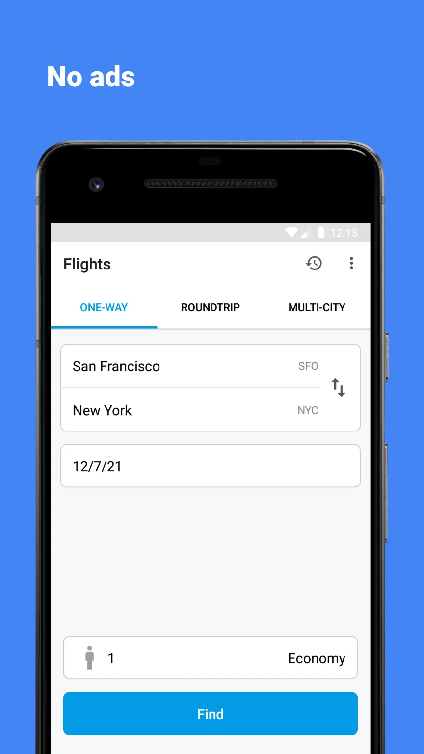 Cheap Flights | Indus Appstore | Screenshot