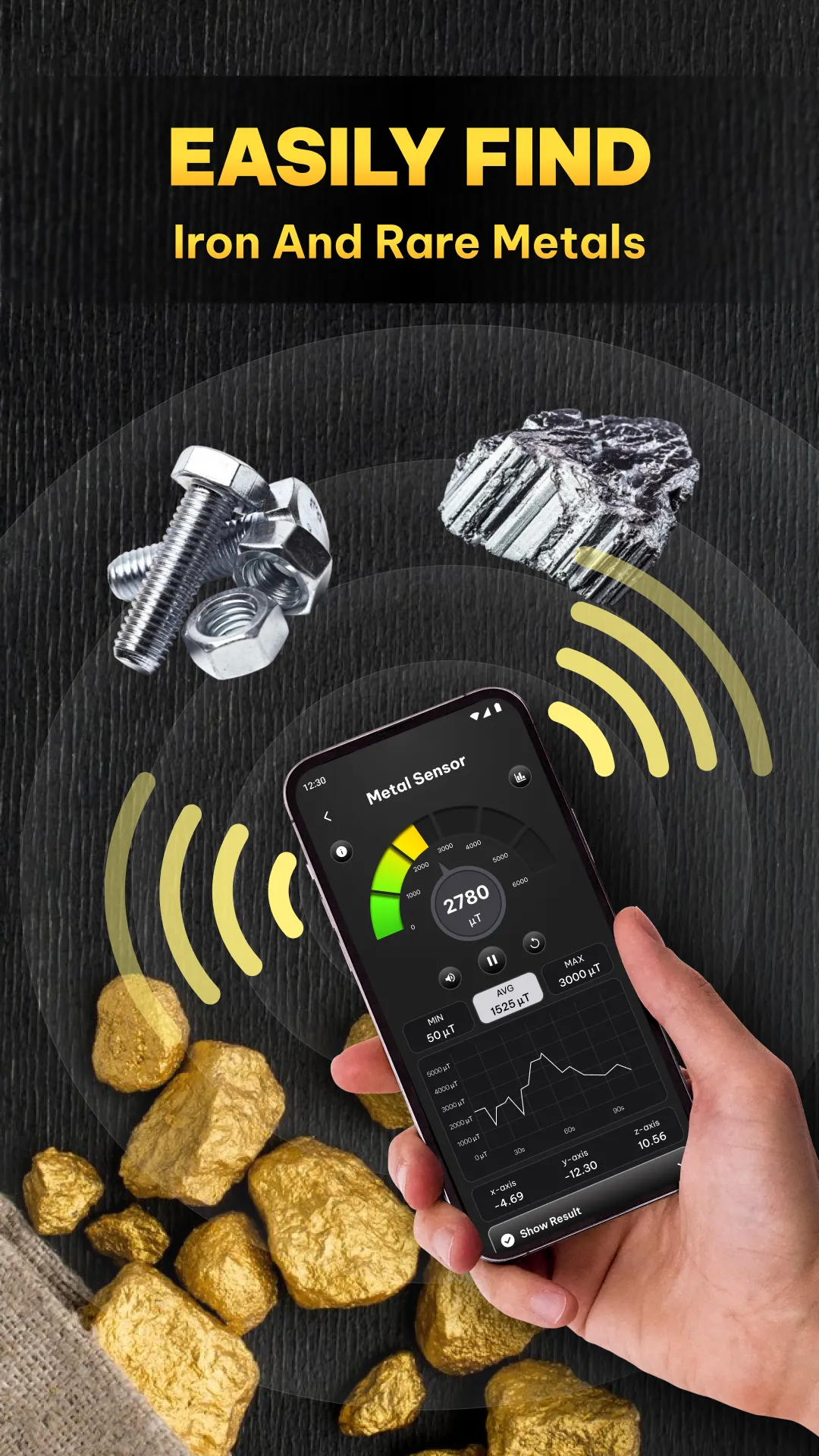 Metal Detector - Gold Scanner | Indus Appstore | Screenshot