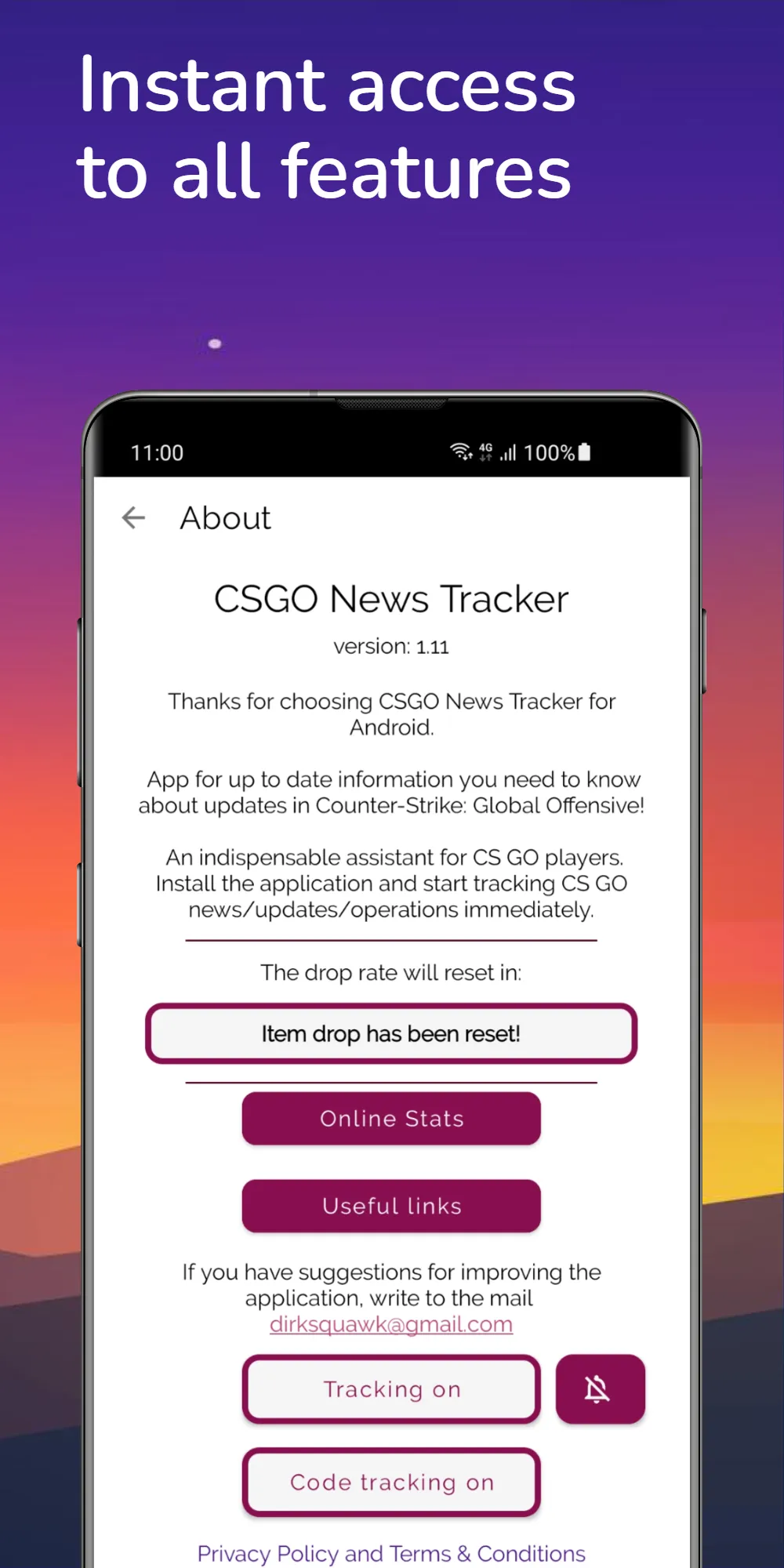 CSGO News Tracker | Indus Appstore | Screenshot