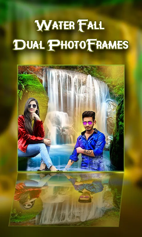 Waterfall Photo Editor – Dual  | Indus Appstore | Screenshot