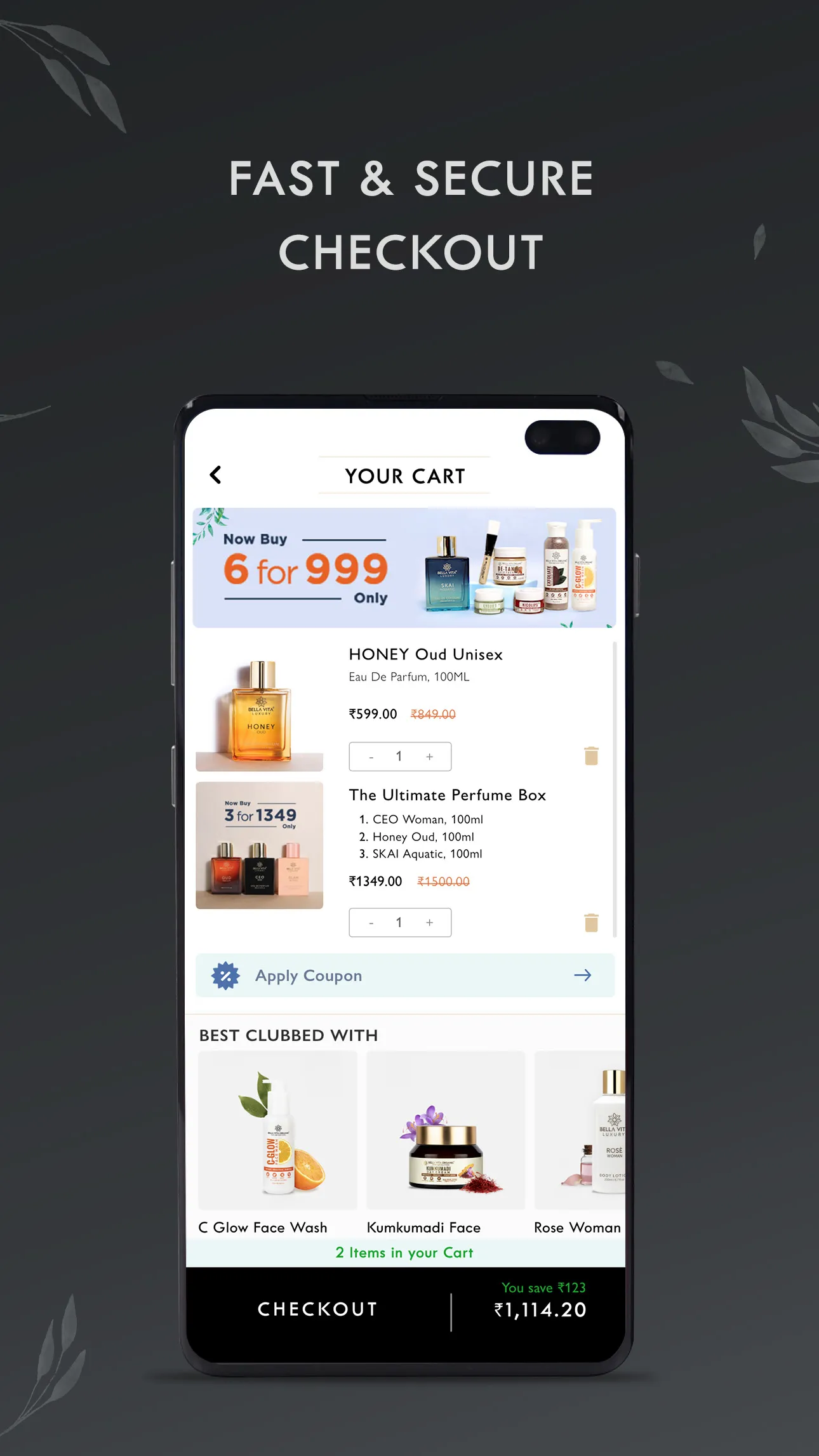 BELLAVITA:Perfume Shopping App | Indus Appstore | Screenshot