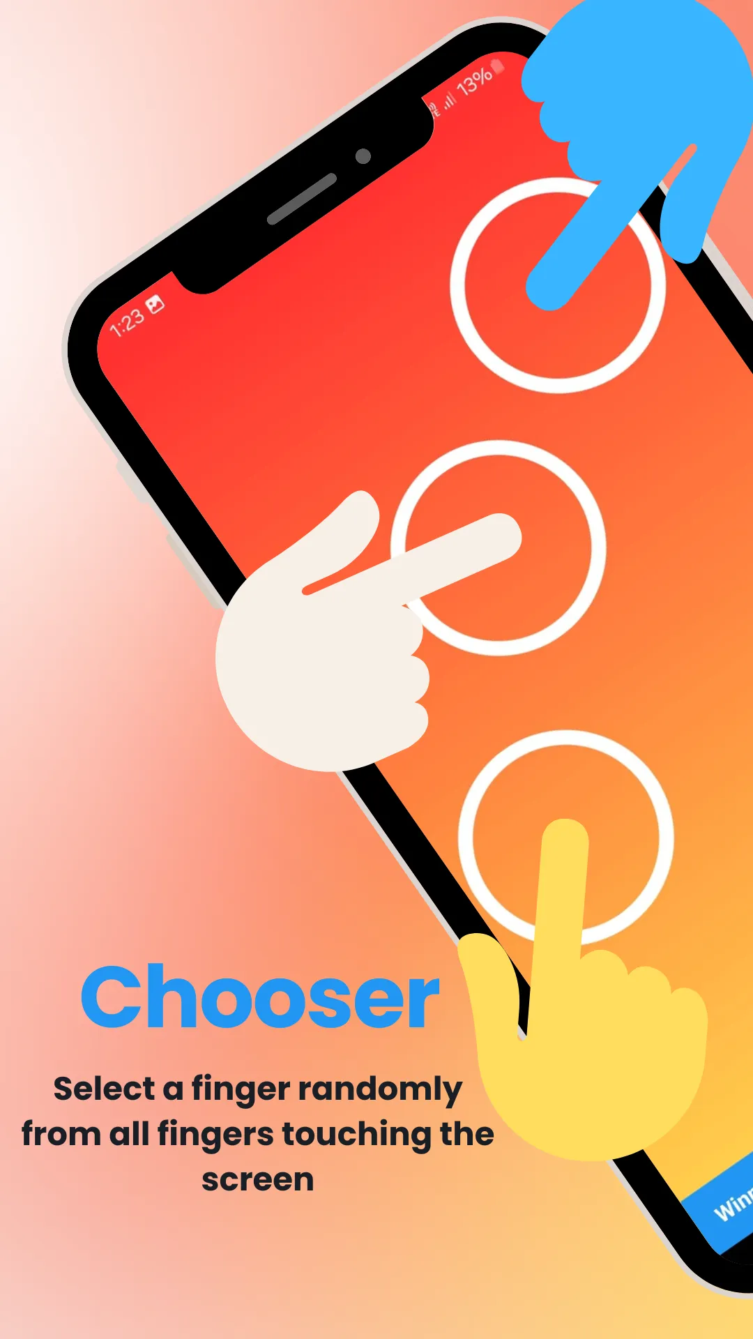 Chooser : finger chooser | Indus Appstore | Screenshot