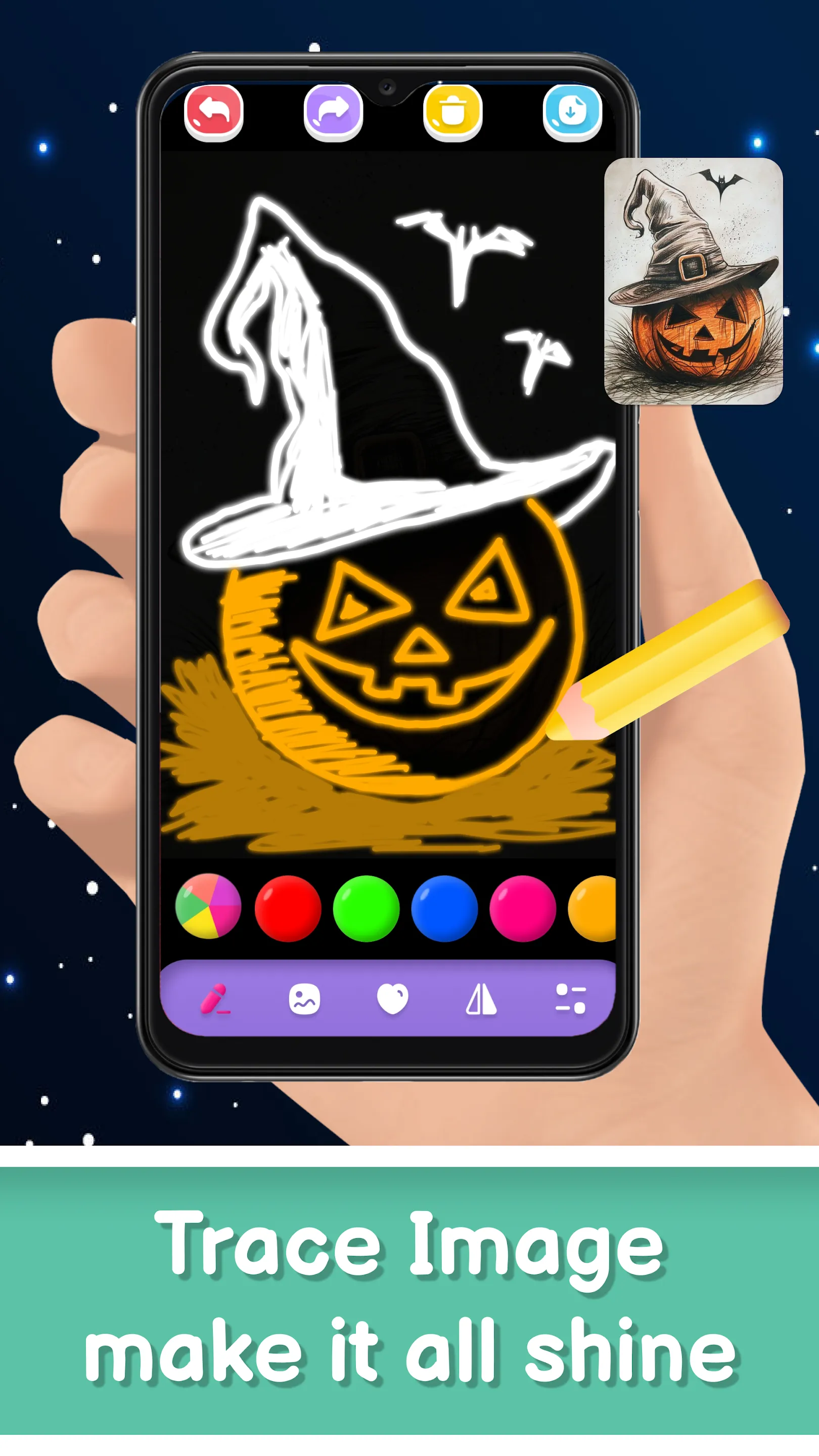 Magic Doodle Art - Neon Glow | Indus Appstore | Screenshot