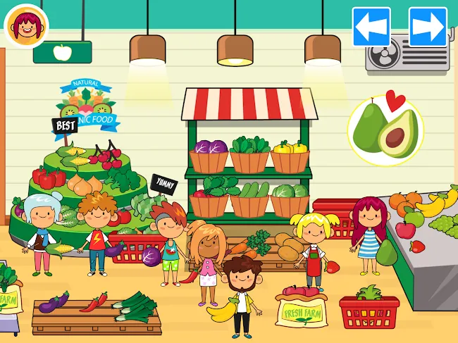 My Pretend Grocery Store Games | Indus Appstore | Screenshot