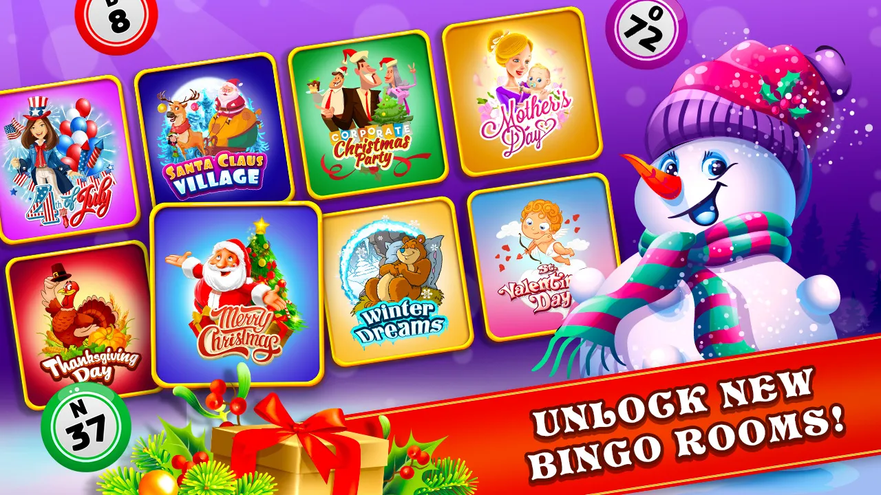 Christmas Bingo Santa's Gifts | Indus Appstore | Screenshot