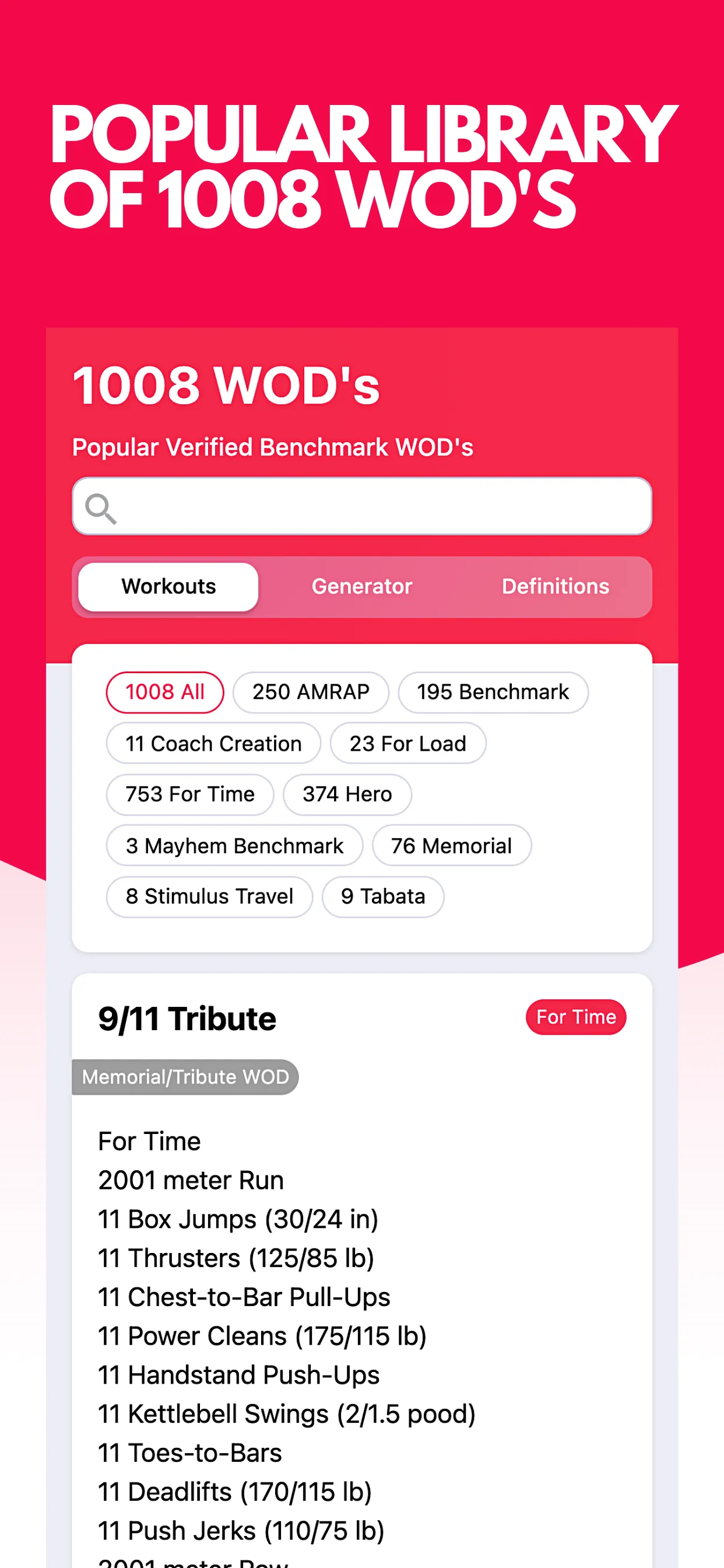 Wodzzly - Crossfit WOD | Indus Appstore | Screenshot