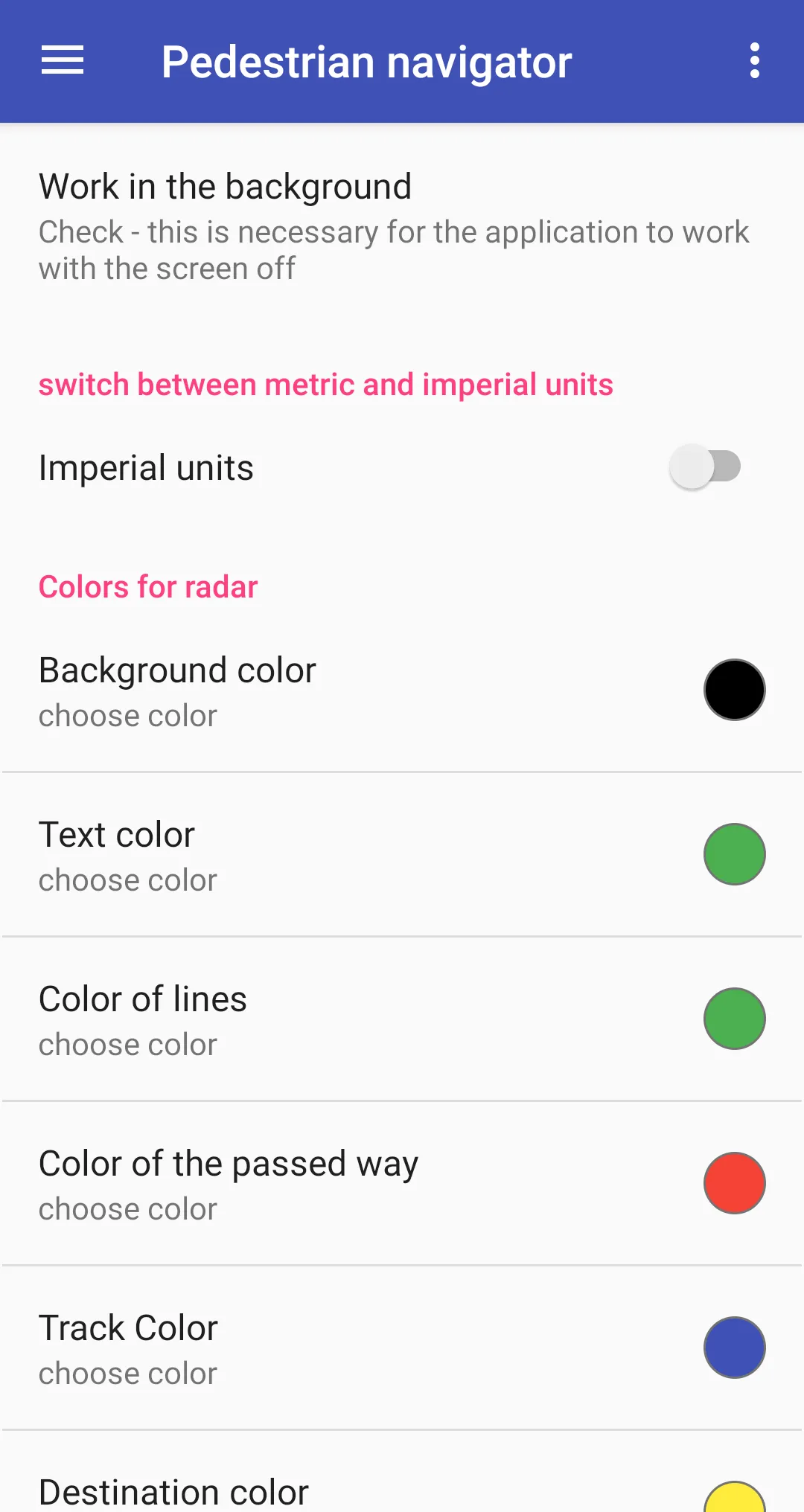 Pedestrian navigator | Indus Appstore | Screenshot