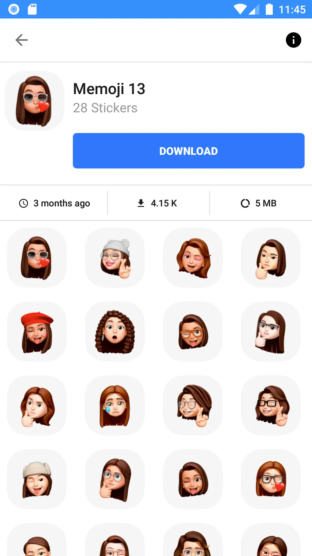 WASticker: Memoji Stickers | Indus Appstore | Screenshot