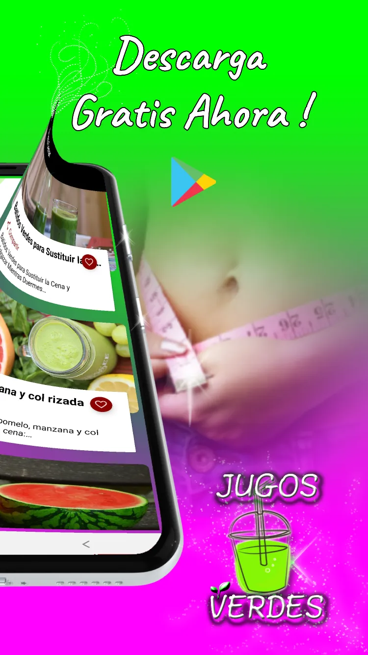 Jugos Verdes Naturales | Indus Appstore | Screenshot