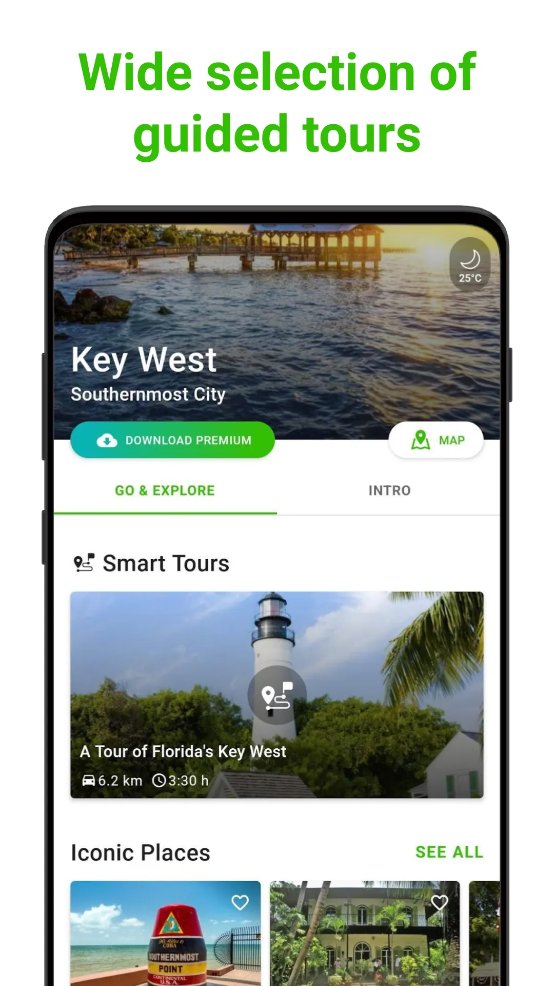 Key West Tour Guide:SmartGuide | Indus Appstore | Screenshot